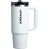 Stanley Quencher ProTour Flip Straw Tumbler Beyaz Siyah 1.18 lt Pipetli Termos