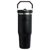 Stanley The IceFlow Flip Straw Siyah 0.89 lt Pipetli Termos