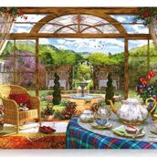 Star 1000 Parça Kış Bahçesi Puzzle