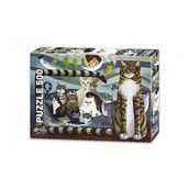 Star 500 Parça Kedi Ailesi Puzzle