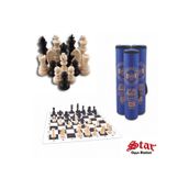Star Okey Star Satranç Takımı Turnuva Takımı Okul Takımı Omuz Askılı Kaliteli Bez Çanta