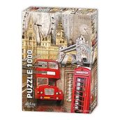 Star Puzzle 1000 Parçalı Londra Kolaj Puzzle