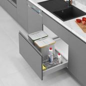 Starax S-2563-G 90'lık Manuel Çekmece İçi Çöp Kovası