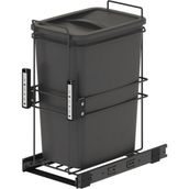 Starax S-2591-A Kapağa Monte Teleskopik Raylı Zemin Bağlantılı 35 Litre Çöp Kovası