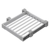 Starax S-6202-G 45 cm Alüminyum Yandan Raylı Frenli Pantolonluk