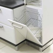 Starax S-8112-C Krom Askılı Çamaşır Sepeti