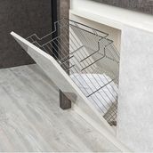 Starax S-8116-C 55 cm Askılı Çamaşır Sepeti
