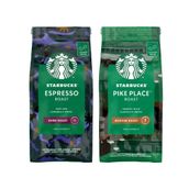 Starbucks 200 gr Pike Place + 200 gr Dark Espresso Roast Çekirdek Kahve