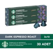 Starbucks By Nespresso Dark Espresso Roast Kapsül Kahve 3 x 10 Adet - 30 Adet