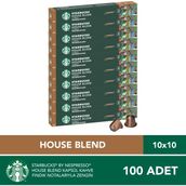 Starbucks By Nespresso House Blend Kapsül Kahve 10 x 10 Adet - 100 Adet