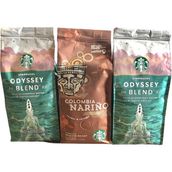 Starbucks Colombia & 2 Adet Odyssey Blend Filtre Kahve 3 x 250 gr - 750 gr - French Press