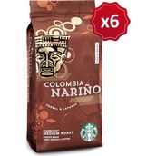 Starbucks Colombia Narino Çekirdek Kahve 250 gr x 6 - 1,5 kg - Çekirdek (Öğütülmemiş)