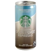 Starbucks Doubleshot Espresso ve Milk Şekersiz 200 ml Kahve
