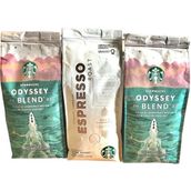 Starbucks Espresso & 2 Adet Odyssey Blend Filtre Kahve 3 x 250 gr - 750 gr