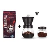Starbucks Ethiopia Çekirdek Kahve 250 gr + Kahve Değirmeni - Çekirdek (Öğütülmemiş)