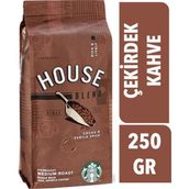 Starbucks House %100 Arabica Çekirdek Kahve 250 gr - 1 Adet - Moka Pot
