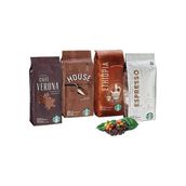 Starbucks House Blend, Ethiopia, Verona, Espresso Çekirdek Kahve 250 gr 4' Lü Set