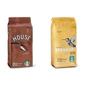 Starbucks House Blend Ve Veranda Çekirdek Kahve 250 gr 2'li (2 adet)