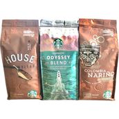 Starbucks House & Odyssey Blend & Colombia Filtre Kahve 3 x 250 gr - 750 gr - Kağıt Filtre