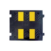 Starçelik 50 x 50 x 4,5 cm Kauçuk Hız Kesici Yol Kasisi