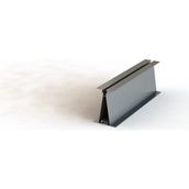 State Güneş paneli (Solar) için Aluminyum Ray Profil 26 cm - Gri