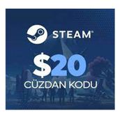 Steam 20 USD Cüzdan Kodu