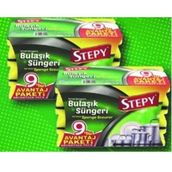 Stepy Bulaşık Süngeri 9 Lu