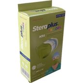 Steraplus Yeşil FFP2 5 Katmanlı Telli N95 10'lu Maske