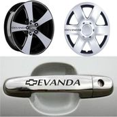Sticker Masters Chevrolet Evanda Kapı Kolu Jant Sticker