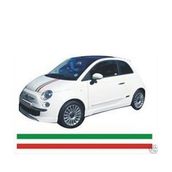 Sticker Masters Fiat 500 Ön Kaput İtalyan Şerit Sticker