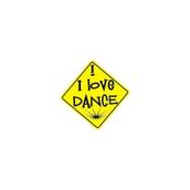 Sticker Masters I Love Dance Sticker