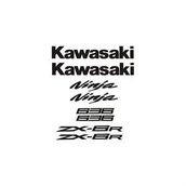 Sticker Masters Kawasaki 636 Sticker Set