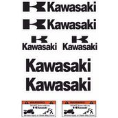 Sticker Masters Kawasaki Sponsor Sticker Set