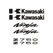 Sticker Masters Kawasaki Z750-1 Sticker Set