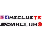 Sticker Masters Mb Club Yazı Siyah Sticker