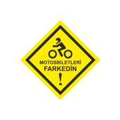 Sticker Masters Motosikletlileri Farkedin Sticker