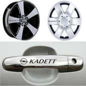 Sticker Masters Opel Kadett Kapı Kolu Jant Sticker