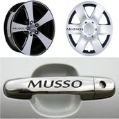 Sticker Masters Ssangyong Musso Kapı Kolu Jant Sticker
