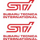 Sticker Masters Subaru Sti Sticker Set