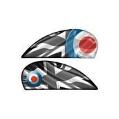 Sticker Masters Vespa İngiltere Bayrağı Sticker