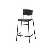 Stıg Siyah 63 Cm Modern Bar Sandalyesi Metal