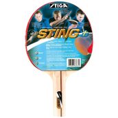 STIGA Sting Masa Tenisi Raketi, ITTF Onaylı, Kırmızı