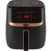Stilevs AF-600 Airtron 2.5 lt Terazili Siyah Sıcak Hava Fritozü