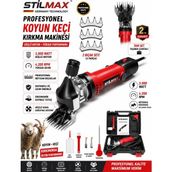 Stilmax Koyun Keçi Kırkma Makinesi 3000W 4200 Rpm Büyükbaş Küçükbaş Hayvan Kırpma Seti + 2bıçak Seti Çantalı