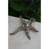 Stoneage RF03751 Kadın Deniz Yıldızı Lüks Bronz Broş