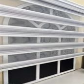 Storburada 180 x 200 Gri Zebra Stor Perde