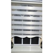Storburada STB-400-V01 Zebra Beyaz Etek Dilimli 110x200 cm Stor Perde