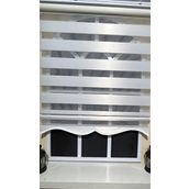 Storburada STB-400-V01 Zebra Beyaz Etek Dilimli 30x200 cm Stor Perde