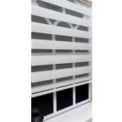 Storburada STB 400V02-PD Ekru 130x260 Zebra Stor Sert Plastik Kasalı Perde