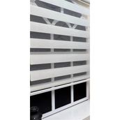 Storburada STB 400V02-PD Ekru 190x200 Zebra Stor Sert Plastik Kasalı Perde